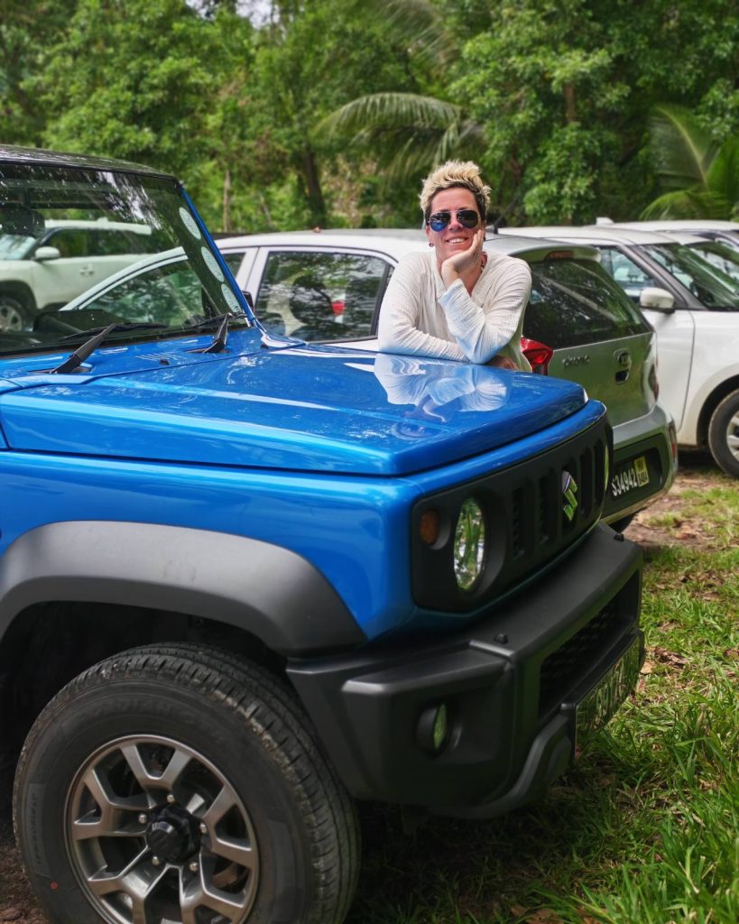 Seychelles couple session Anse Royal beach Mahé island