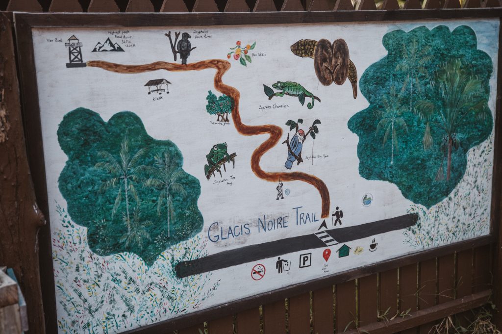 Romantic couple walking on tropical beach Seychelles Mahé